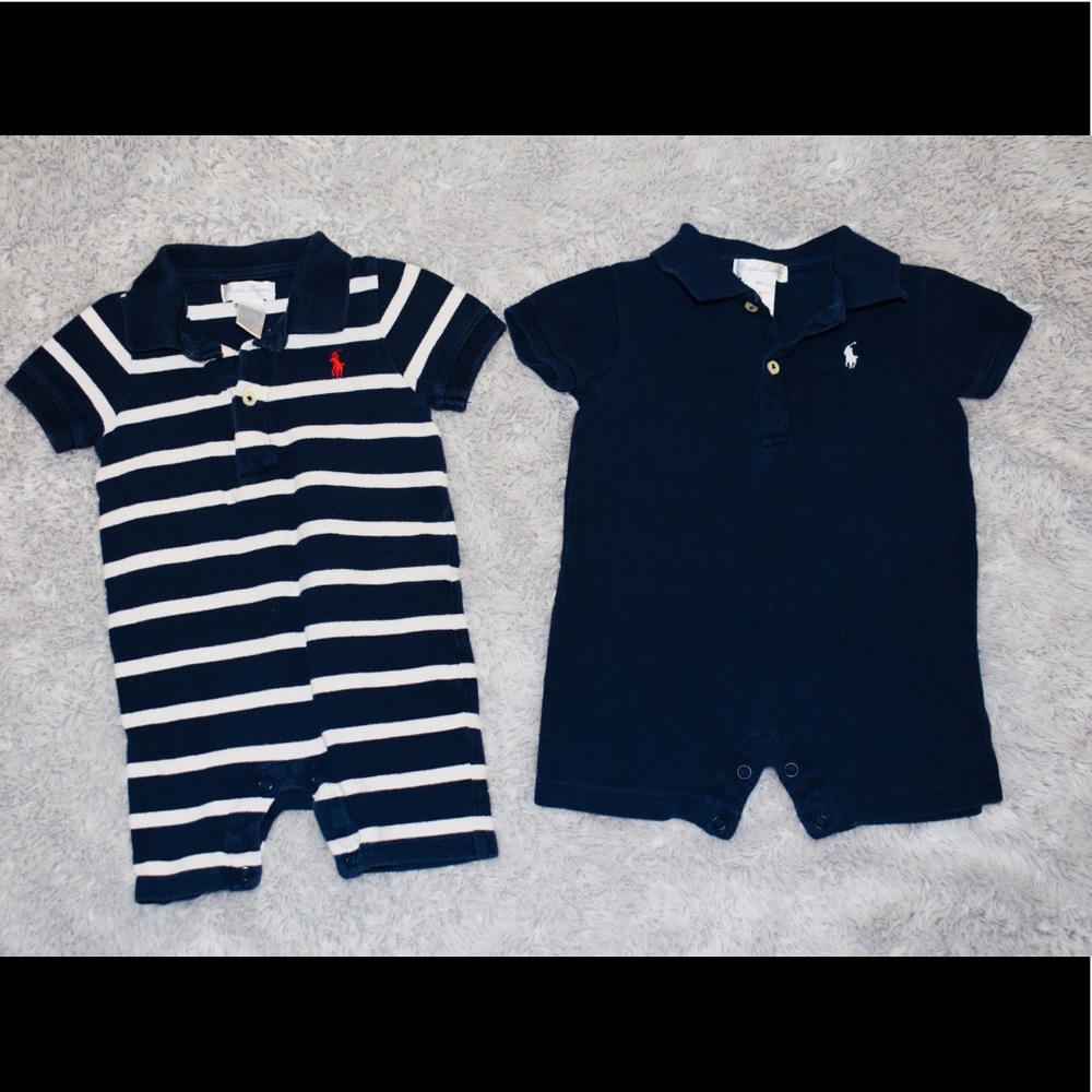 Two Polo Rompers